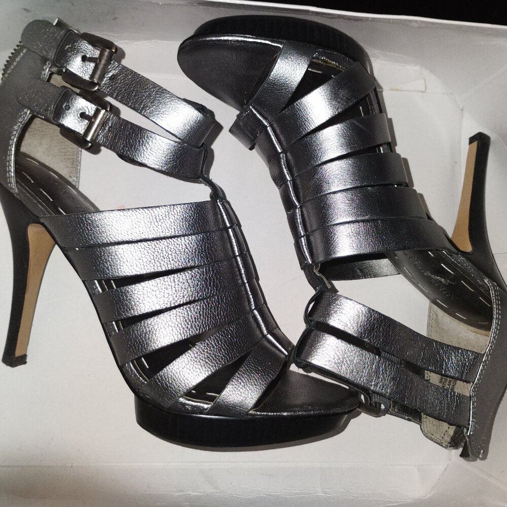Nine West | Seductive Heels in Dark Pewter Size Size 7.5